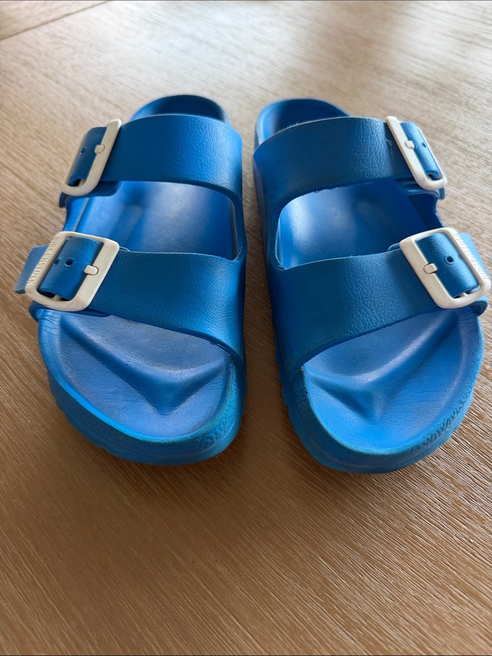 Birkenstock Women’s Arizona EVA Scuba Blue Sandals Size 37 (USA Sz 6-6.5)